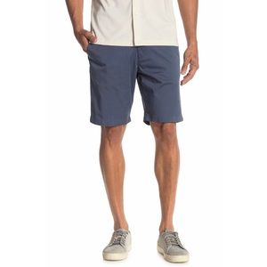 Theory Zaine Twill Shorts in Slate Blue Size 33